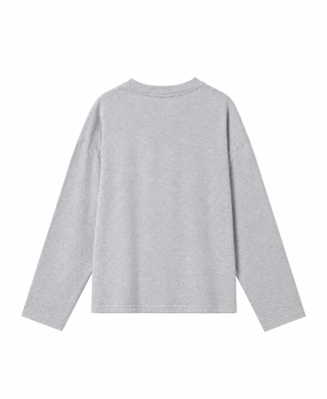 180 GSM "LIGHT" GRAY LONGSLEEVE