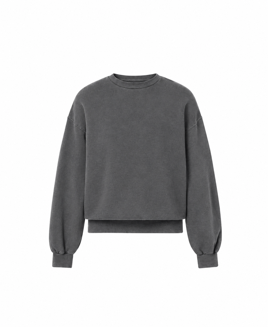 ANTHRACITE CREWNECK