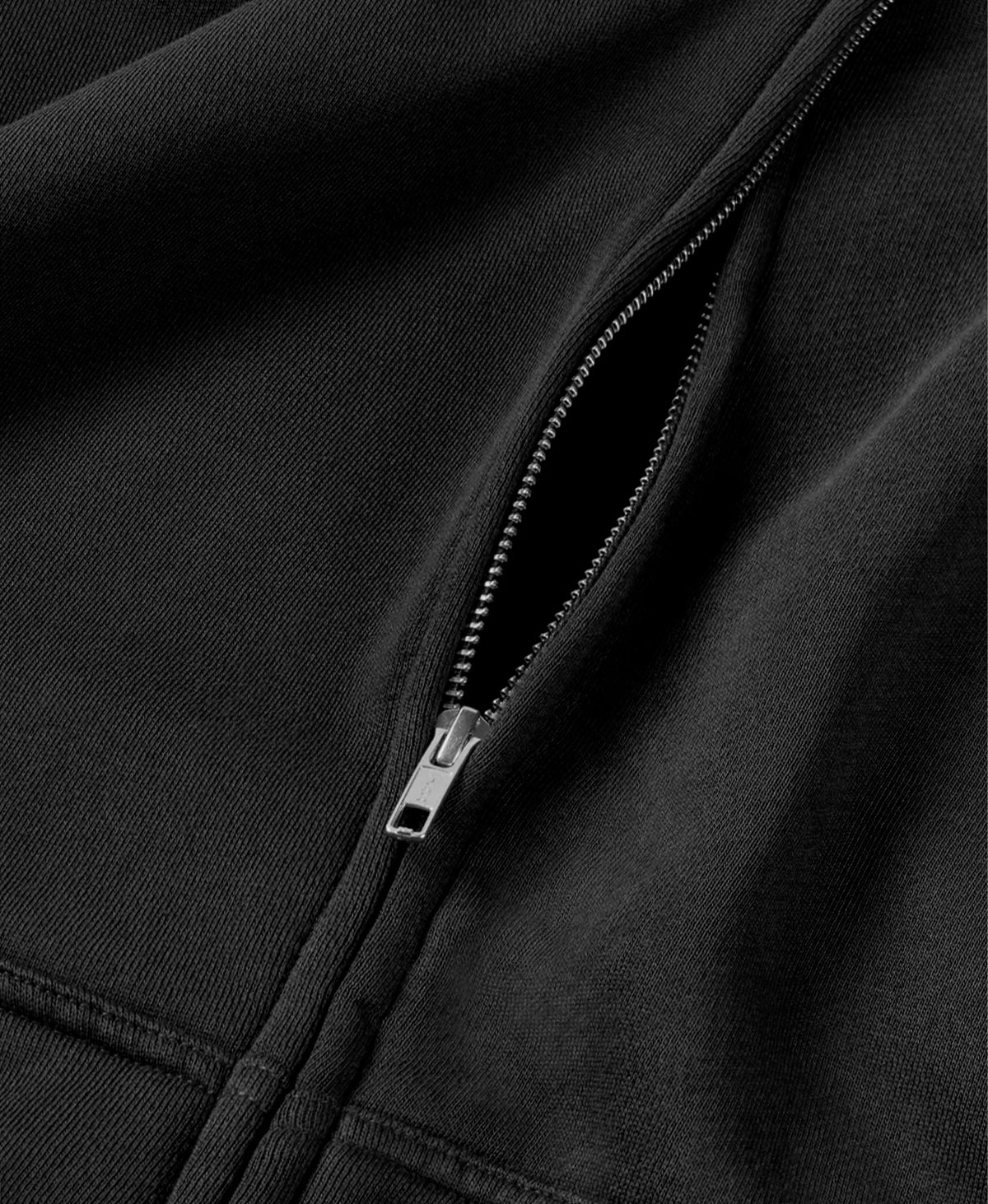 PURE BLACK ZIPPER