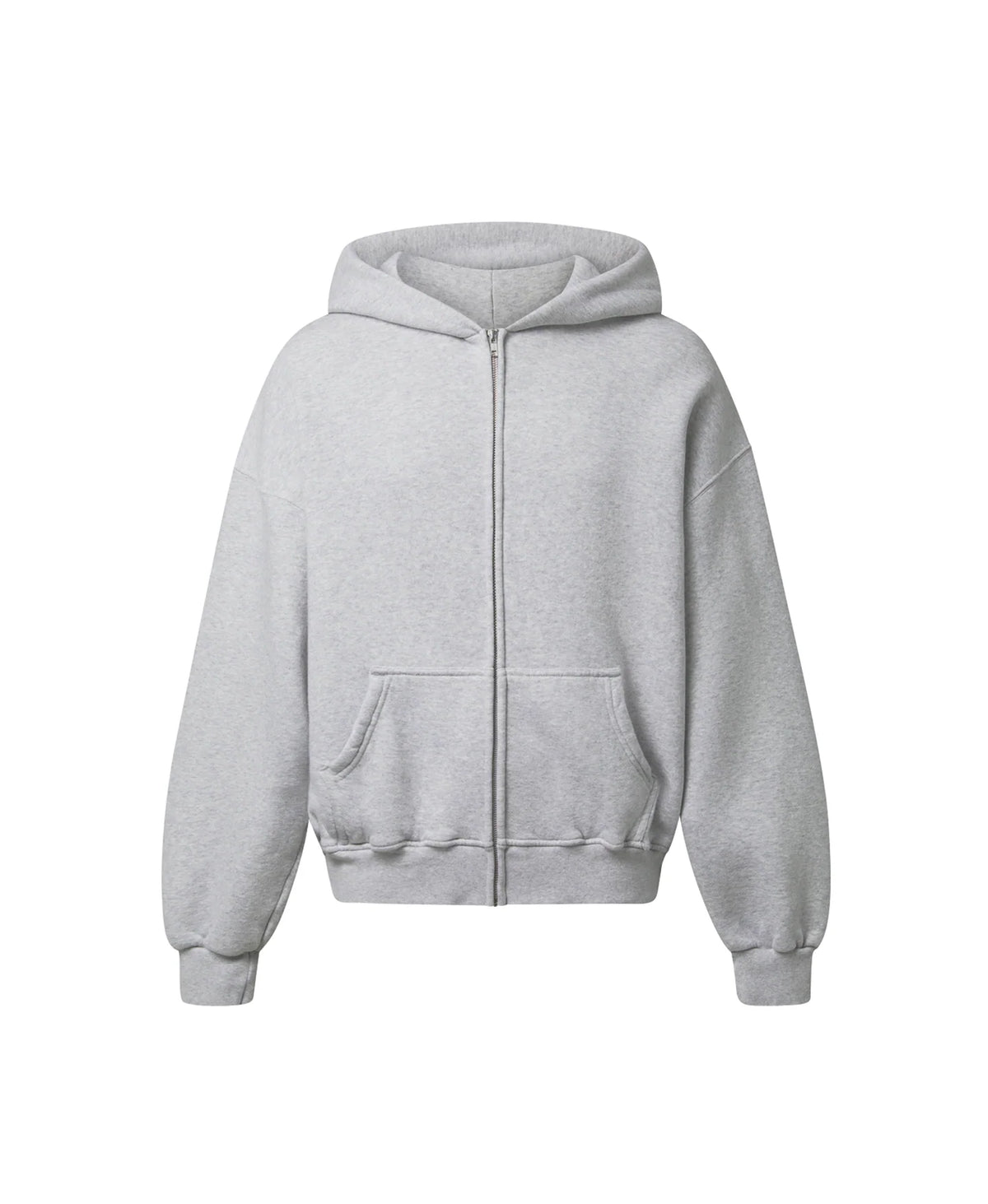 LIGHT GRAY ZIPPER
