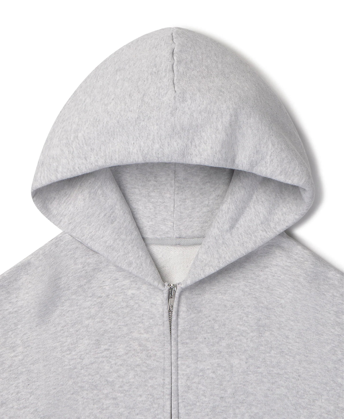 LIGHT GRAY ZIPPER
