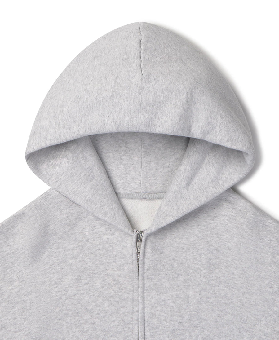 LIGHT GRAY ZIPPER