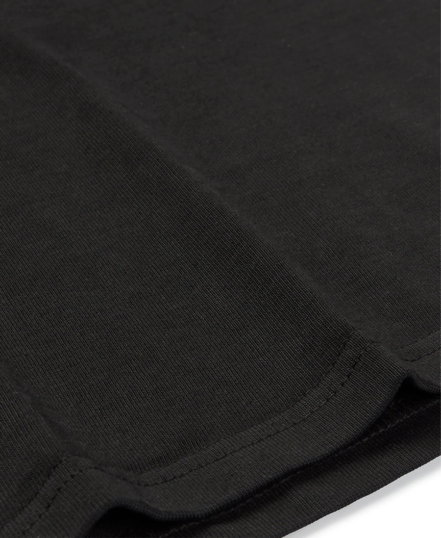 "PURE" BLACK LONGSLEEVE