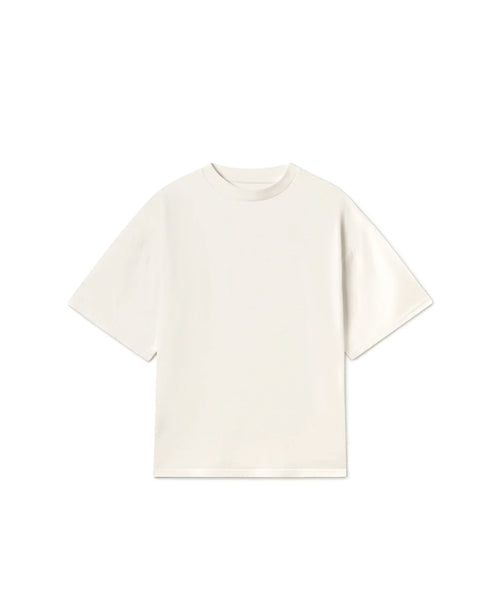 180 GSM "SAND" WHITE T-SHIRT
