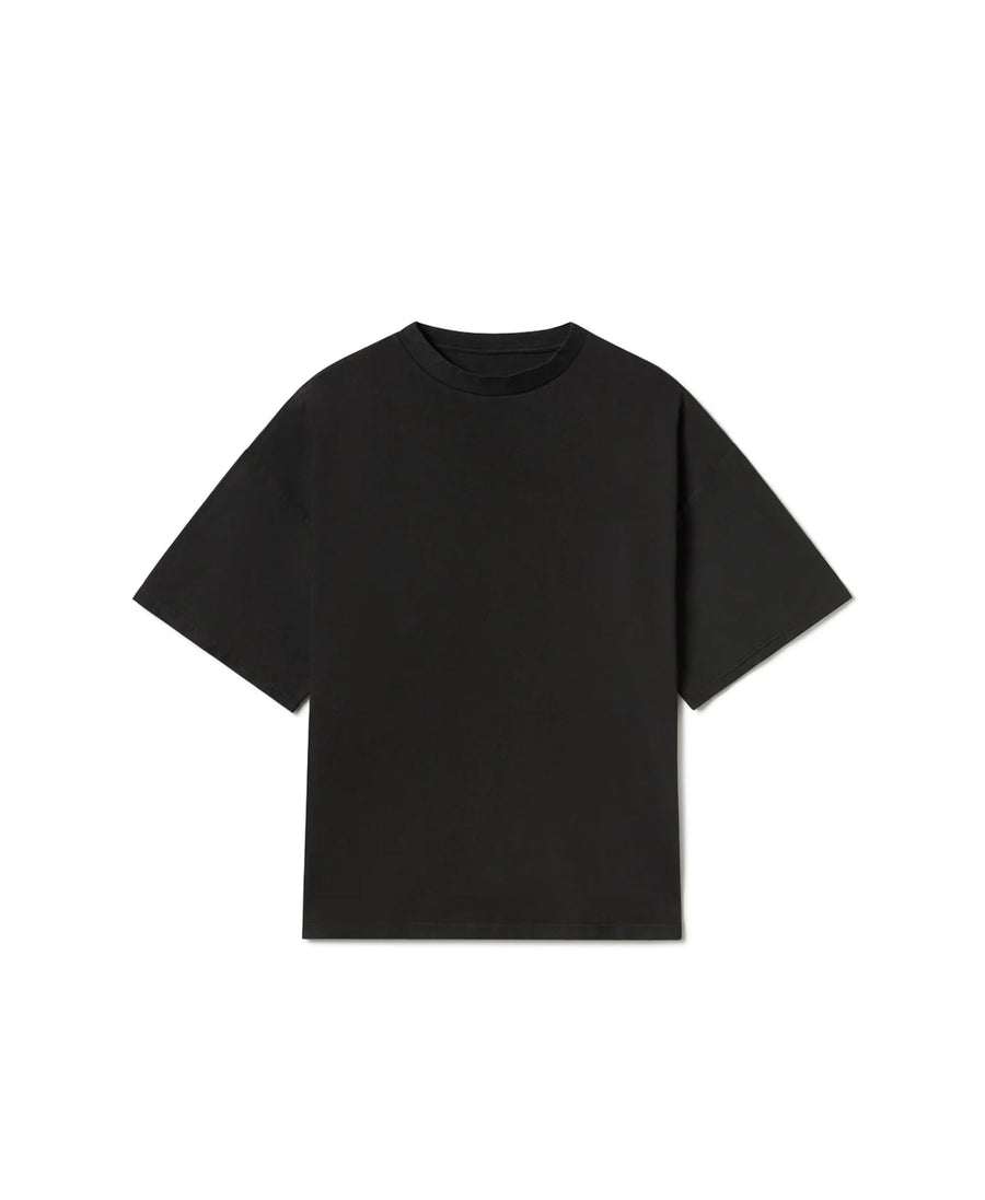 180 GSM "PURE" BLACK T-SHIRT