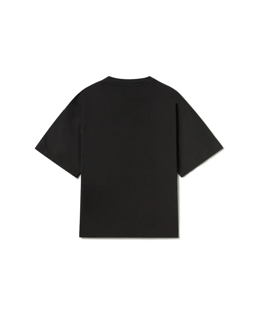 180 GSM "PURE" BLACK T-SHIRT