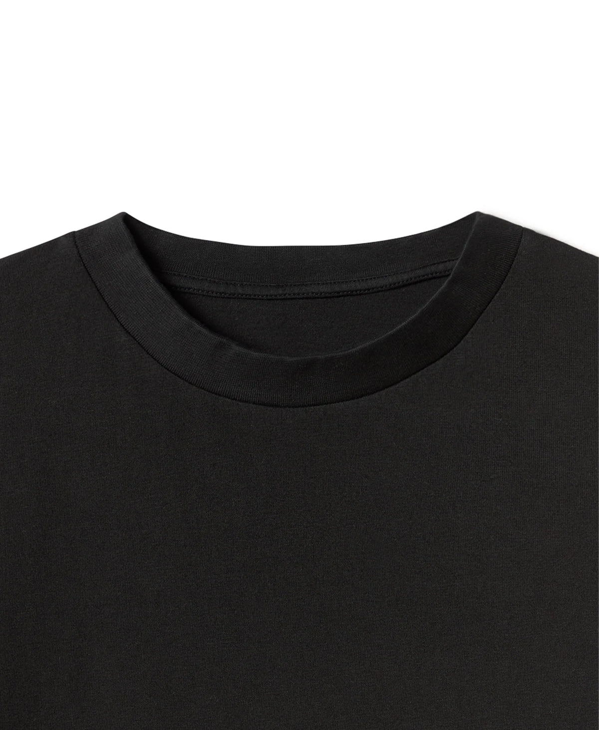 180 GSM "PURE" BLACK T-SHIRT