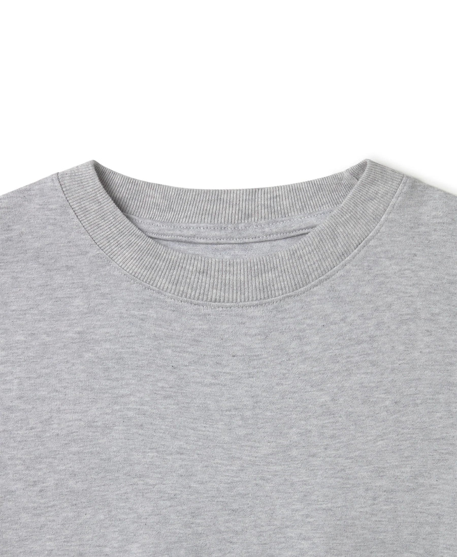 180 GSM "LIGHT" GRAY LONGSLEEVE