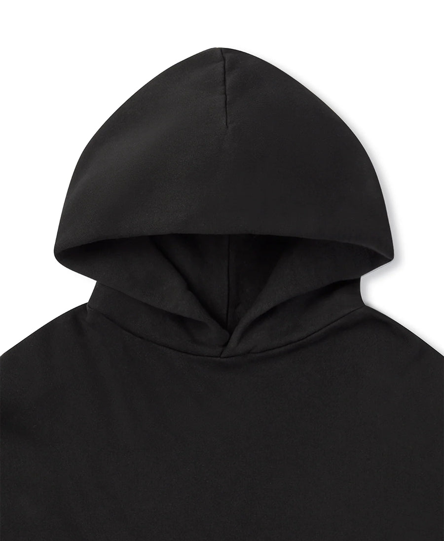 PURE BLACK HOODIE